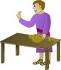 Rich Young Man, Counting Clip Art