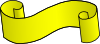 Yellow-scroll Clip Art