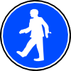 Mandatory Walking Clip Art
