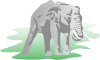 Elephant 3 Clip Art