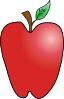 Cartoon Apple Clip Art