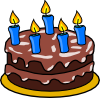 Birthday Cake 2 Clip Art