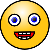Smiley Face 4 Clip Art