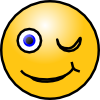 Wink Smiley Clip Art