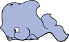 Cute Whale Clip Art