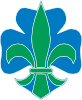 Lotus Flower Blue Gray Clip Art