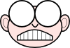 Angry Nerd Clip Art