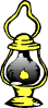 Kerosene Lamp 2 Clip Art