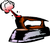 Steam Iron Clip Art
