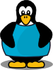 Penguin With A Shirt Clip Art