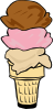 Ice Cream Cones Ff Menu Clip Art