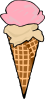 Ice Cream Cones Ff Menu Clip Art