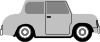 Vintage Old Cartoon Car Clip Art