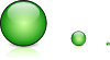 Green Glassbutton With Shadow Clip Art