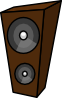 Cartoon Speaker Clip Art