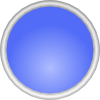 Shiny Blue Circle Clip Art