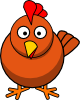 Chicken Cartoon Clip Art