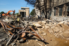 Debris On The Pentagon Grounds Image