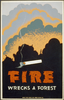 Fire Wrecks A Forest Image