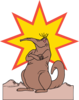 Proud Anteater Clip Art