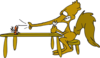 Anteater Eating Clip Art