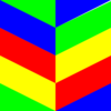 Colorful Herringbone Clip Art