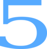 5 Countdown Clip Art