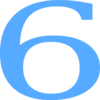 6 Countdown Clip Art