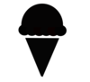 Black And White Cupcake Clip Art