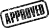 Black Stamp Clip Art