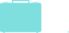 Blue Brief Case Clip Art