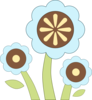 Blue Flower Clip Art