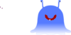 Blue Monster Clip Art