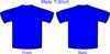 Blue T-shirt Clip Art