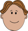Boy Face Clip Art