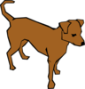 Brown Clip Art Dog Clip Art