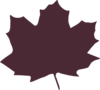 Brown Leaf Clip Art