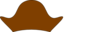 Brown Pirate Hat Clip Art