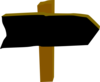 Brown Sign Dark Clip Art