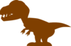 Brown Trex Clip Art