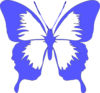 Butterfly Light Blue Clip Art