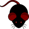 C57bl/6 Dk Red Clip Art