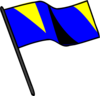 Color Guard Flag Clip Art