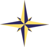 Compass Rose Variation Clip Art