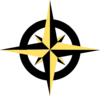 Compass Rose Variation Clip Art