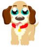 Cute Puppy Cartoon Clip Art