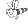 Dragonfly Black And White Clip Art