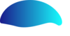 Gacked Blue Button Clip Art