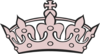 Grayish Pink Tiara Clip Art