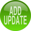 Green Add Update Button Clip Art